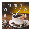 Часы настенные Черное кофе Рубин 2525-919